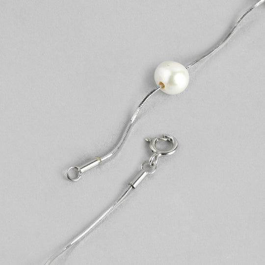 925 Silver Pearl Necklace